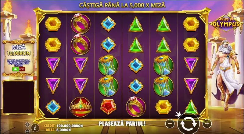Jocul Gates of Olympus, slot online
