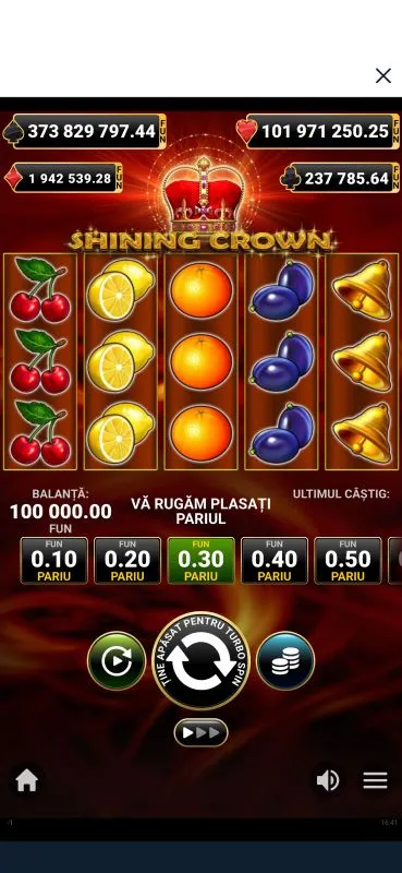 Joc slot online pe mobil