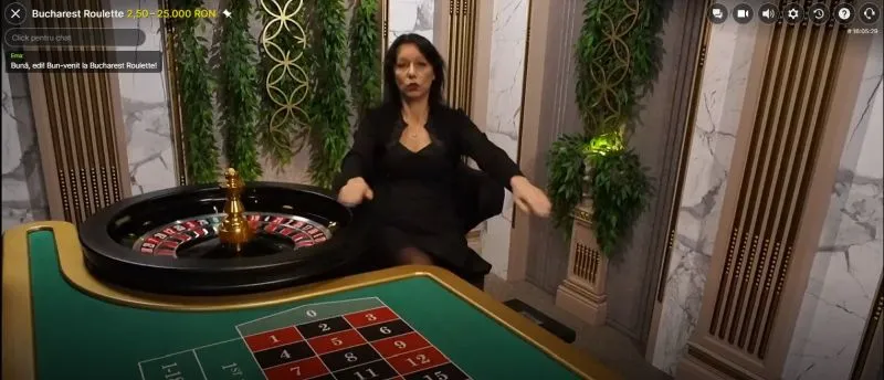 Dealer real la ruletă live