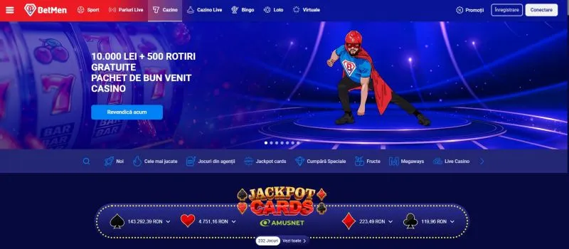 Pagina de casino BetMan