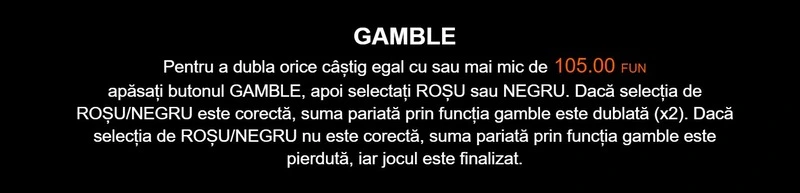 Funcția gamble 100 Power Hot