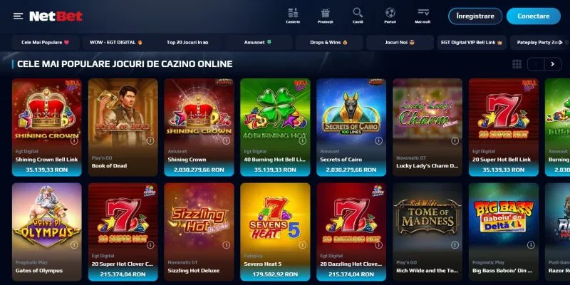 Neteller pe NetBet Casino