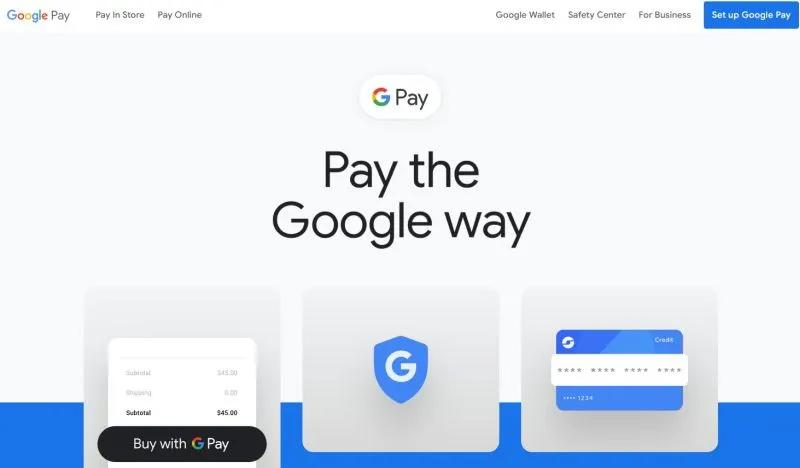 Pay the Google way