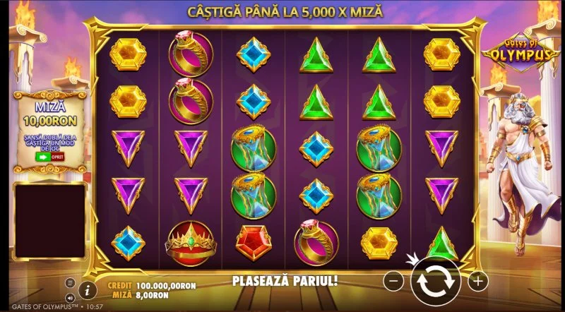 Jocul de slot Gates of Olympus
