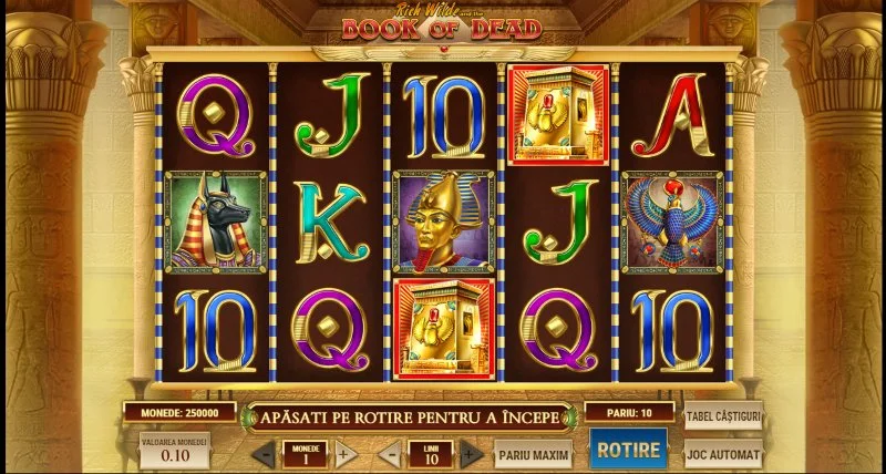 Jocul de slot Book of Dead