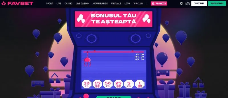 FavBet bonus aniversar