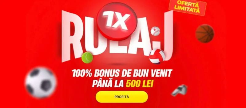 Bonus sport de bun venit până la 500 RON la Superbet Casino