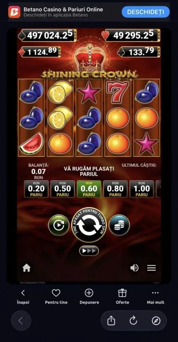 Slot online disponibil pe dispozitive mobile