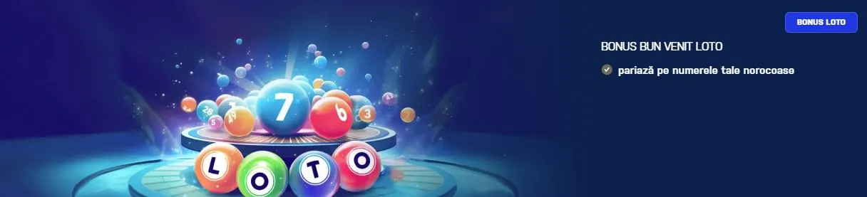 Bonusuri și metode de plată Loto