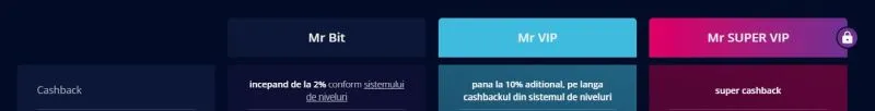 Tipuri de bonus cashback