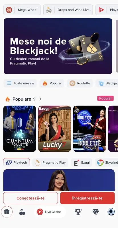 Aplicatia Winmasters Casino