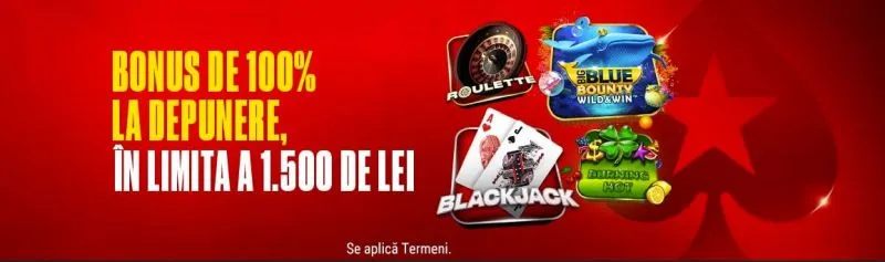 Bonus de la PokerStars Casino
