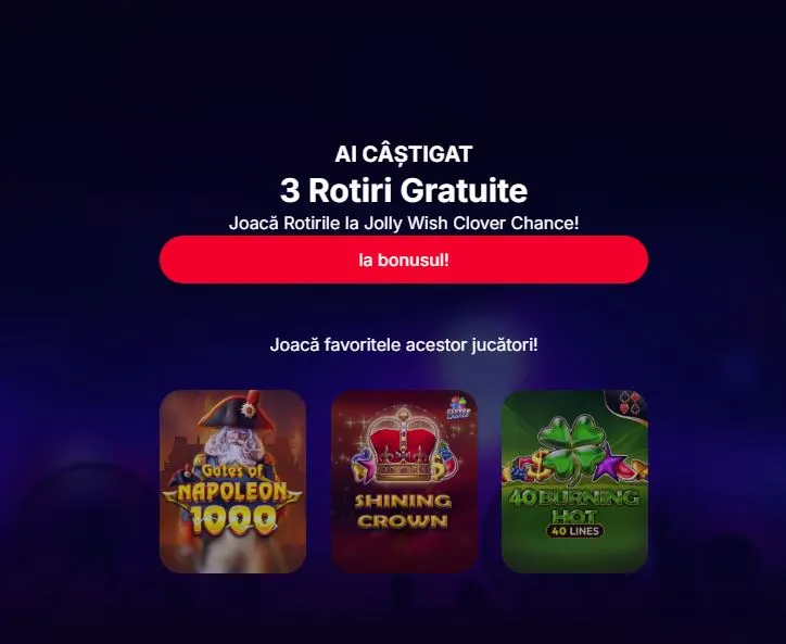 Promotii recurente de la Napoleon Games Casino