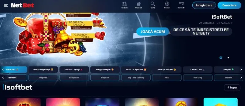 iSoftBet la NetBet Casino