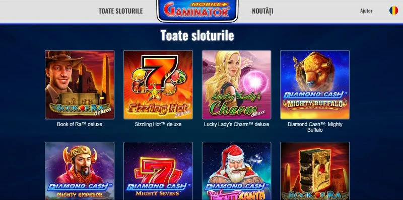 Sloturi de la Gaminator