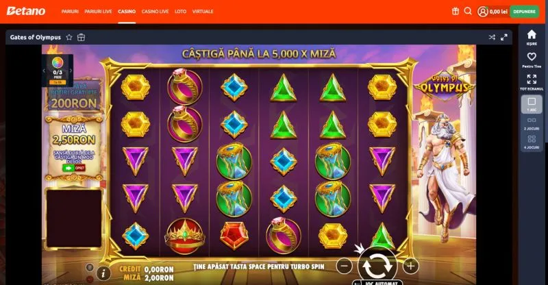 Gates of Olympus de la Pragmatic Play
