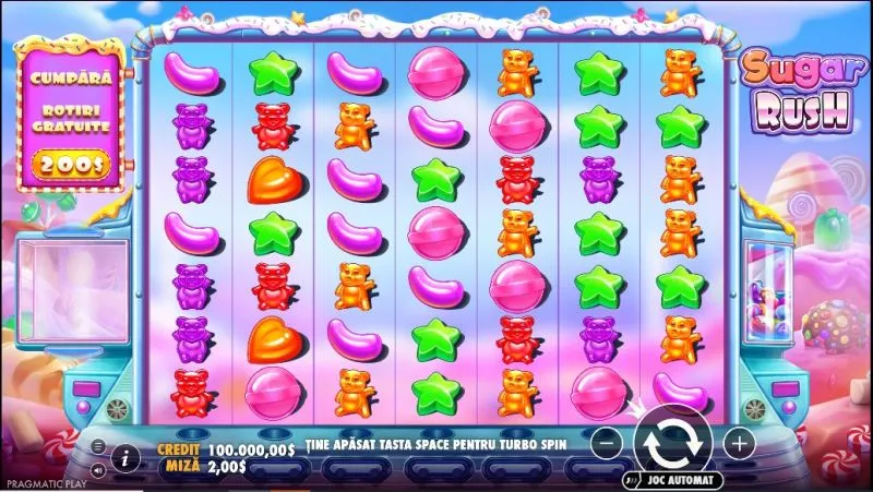 Sugar Rush de la Pragmatic Play