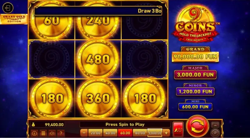 Seria 9 Coins Wazdan