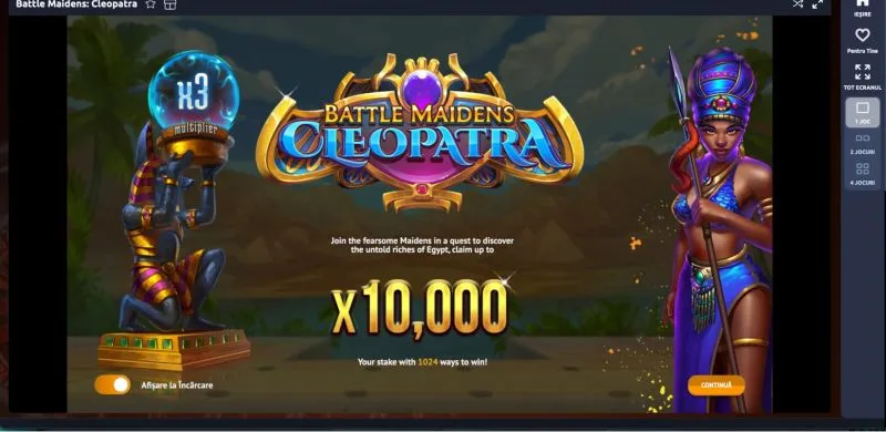 Battle Maidens Cleopatra de la 1x2Network