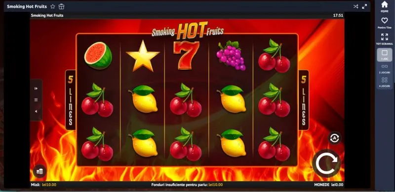 Smoking hot Fruits de la 1x2Network