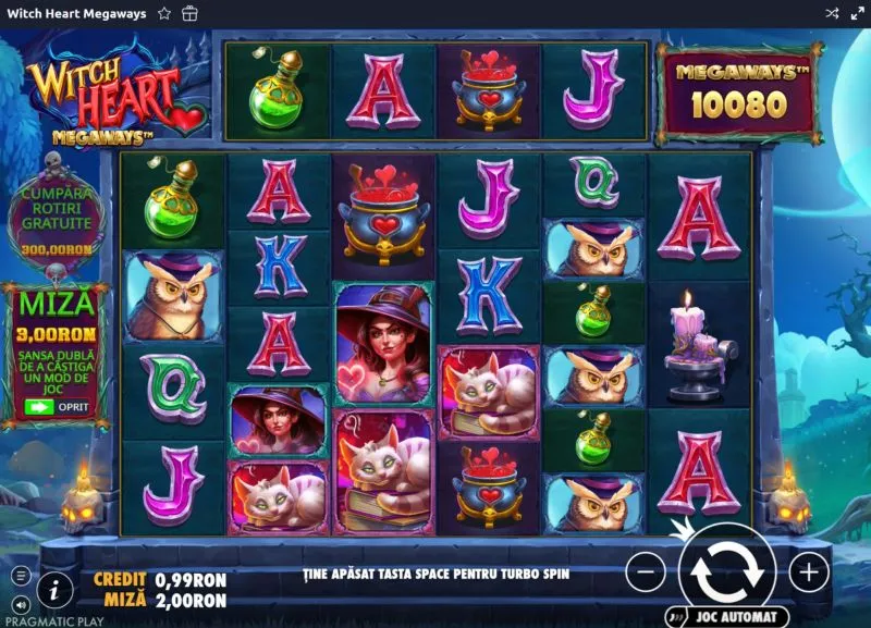 Witch Heart de la Big Time Gaming