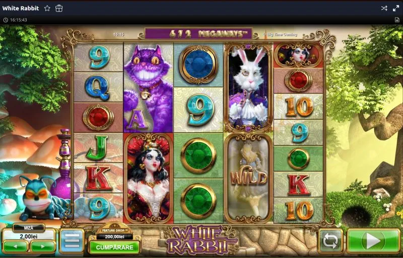 White Rabbit de la Big Time Gaming