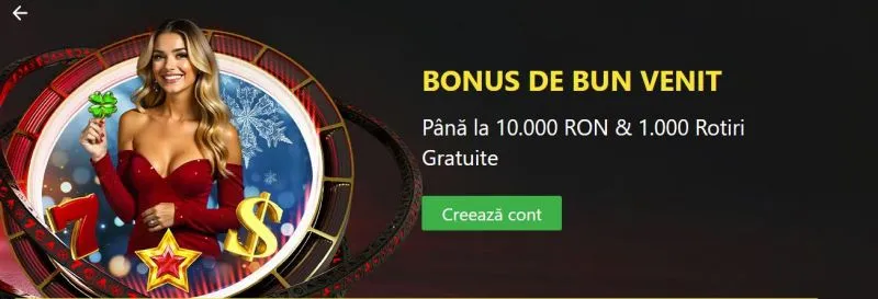 Bonus de bun venit de la Winbet Casino