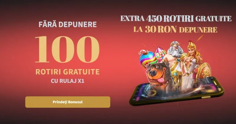 100 rotiri gratuite fara depunere la Conti Casino
