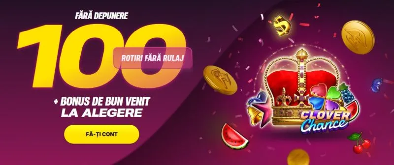 100 rotiri gratuite fara depunere la Napoleon Casino