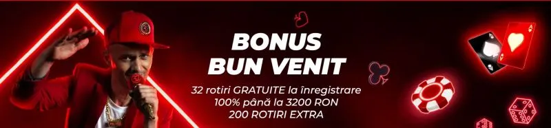 32Roșu bonus bun venit 2026