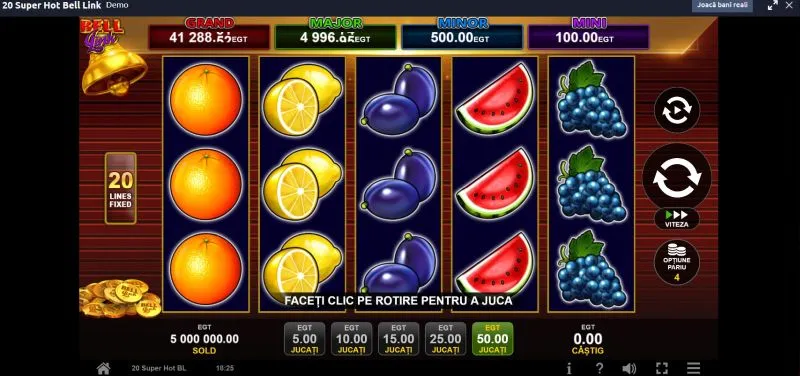 Jocul de slot 20 Super Hot Bell Link