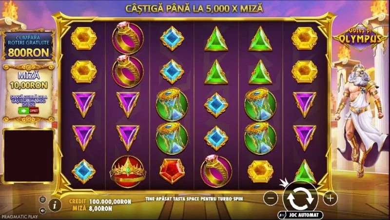 Jocul de slot Gates of Olympus