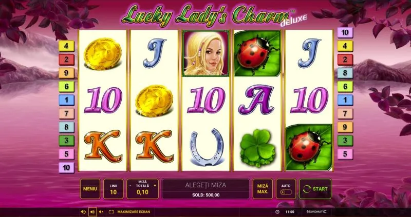 Jocul de slot Lucky Lady Charm Deluxe