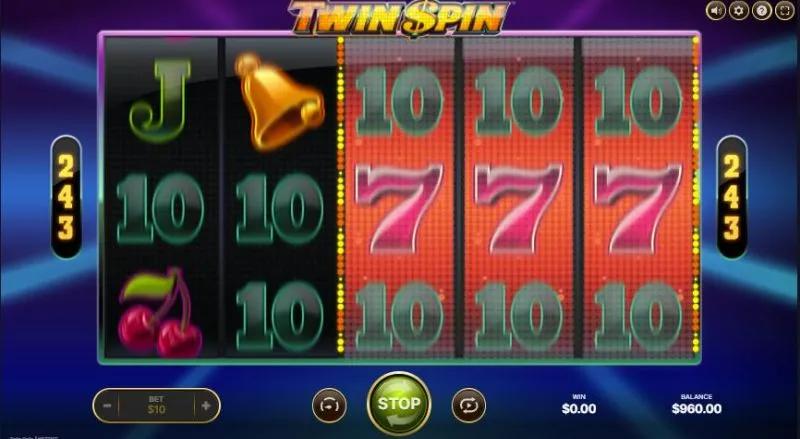 Jocul de slot Twin Spin
