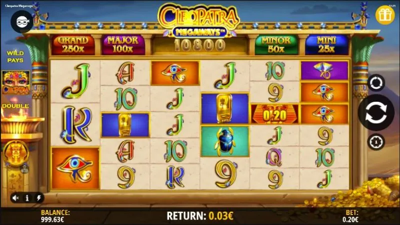 Jocul de slot Cleopatra Megaways
