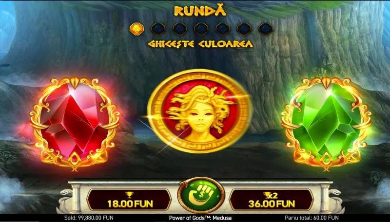 Jocul de slot Power of Gods: Medusa