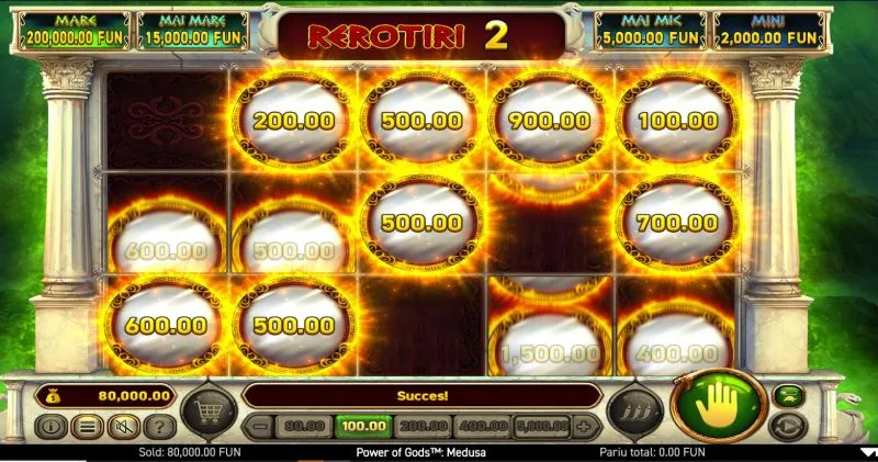 Power of Gods: Medusa hold the Jackpot - runda bonus