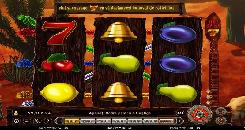 Jocul de slot Hot 777 Deluxe
