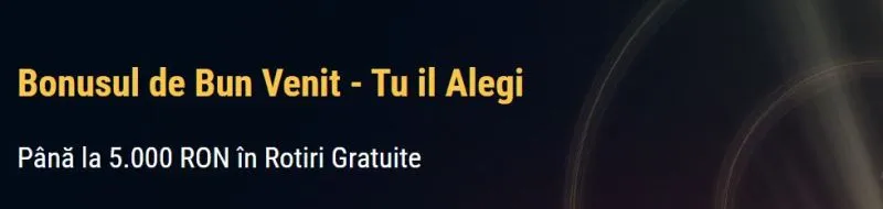 Bonus de bun venit One Casino