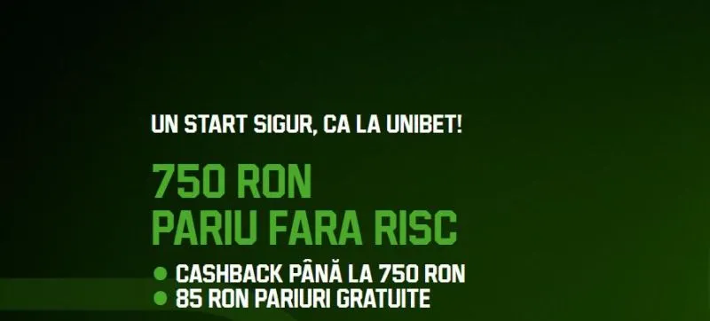 Unibet bonus pariuri sportive