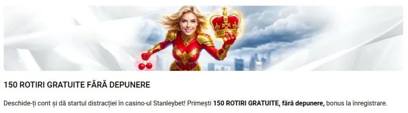 Stanleybet Casino bonus fara depunere