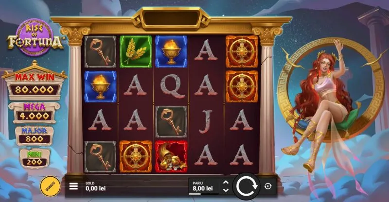 Jocul de slot Rise of Fortuna