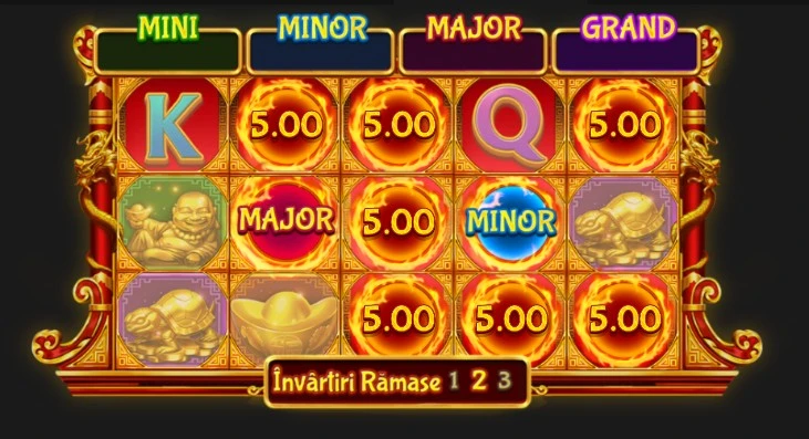 Tabelul de plati de la Golden Dragon Inferno