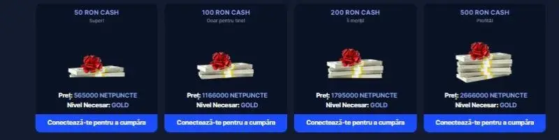 Premiile Programului VIP de la NetBet Cazino