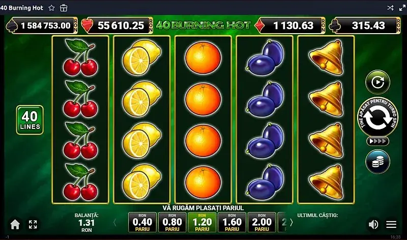 Joc de slot de la Amusnet Interactive