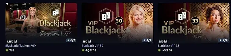Furnizori jocuri blackjack