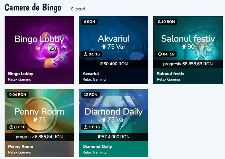 Vlad Cazino bingo