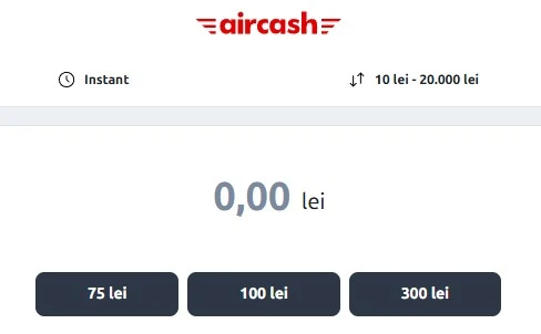 Depuneri cu Aircash