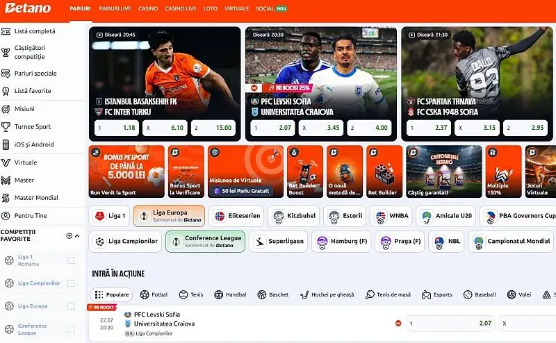 Betano Casino bonus sport