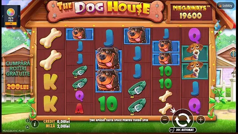 Jocul de slot The dog House